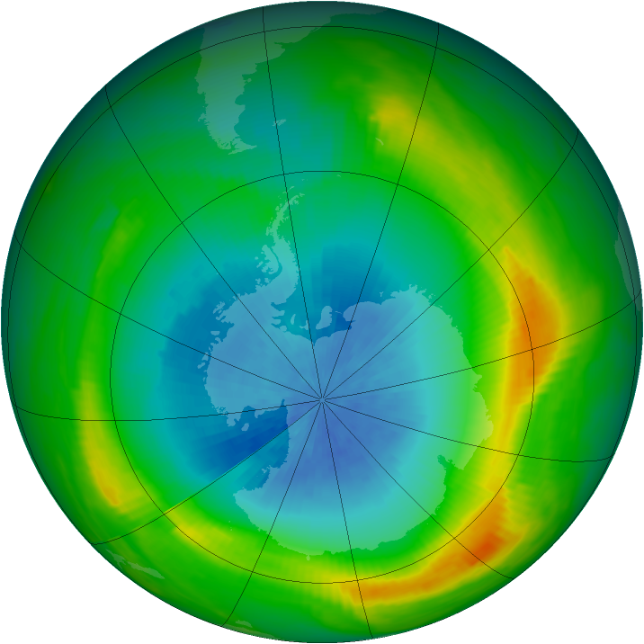 Ozone Map 1981-10-17